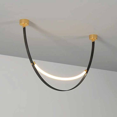 JS-SBL BL-09-014 Black Led Hanging Lights