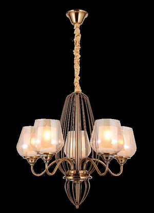 JS-SBL DF-09-062 Antique Brass Classic Chandeliers