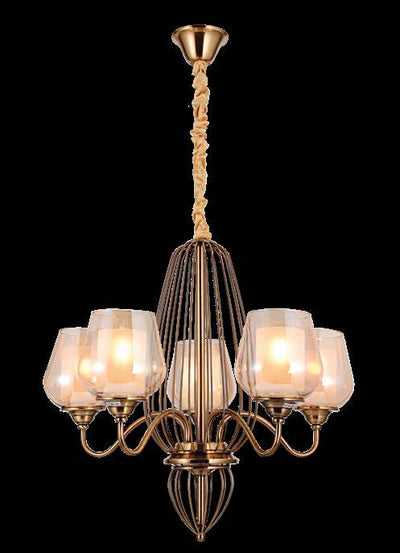 JS-SBL DF-09-062 Antique Brass Classic Chandeliers
