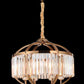 JS-SBL DF-09-069 Antique Brass Led Chandelier