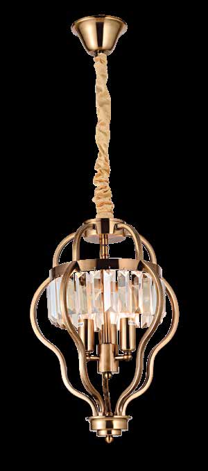 JS-SBL DF-09-070 Antique Brass Modern Chandeliers