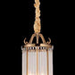JS-SBL DF-09-080 Antique Brass Led Hanging Lights
