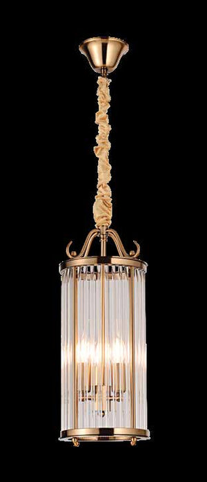 JS-SBL DF-09-079 Antique Brass Led Hanging Lights