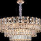 JS-SBL FL-10-001 Smoke & Clear Crystal Chandeliers