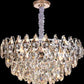 JS-SBL FL-10-015 Smoke & Clear Crystal Chandeliers