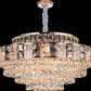 JS-SBL FL-10-018 Smoke & Clear Crystal Chandeliers