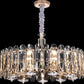 JS-SBL FL-10-020 Smoke & Clear Crystal Chandeliers