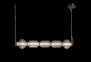 JS-SBL LG-250 Amber Glass Hanging Lights