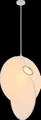 JS-SBL SR-09-018 White Original Glass Hanging Lights