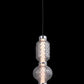 JS-SBL LG-247 Gunmetal Black & Smoke Glass Hanging Lights