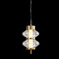 JS-SBL LG-266 Gunmetal Black & Smoke Glass Hanging Lights