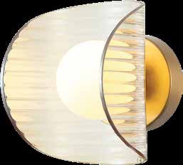 JS-SBL ER-07-255 Black & Smoke Led Wall Lights