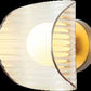 JS-SBL ER-07-256 Brass & Amber Led Wall Lights