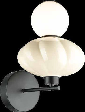 JS-SBL PS-10-263 Black & Beige Ceramic Modern Wall Lights