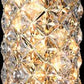 JS-SBL FL-10-021 Gold & Clear Crystal Wall Light