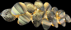 JS-SBL BL-01-001 Matt Gold & Shiny Gold Artistic Wall Lights