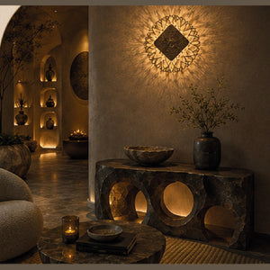 Mesh Square in a room setting