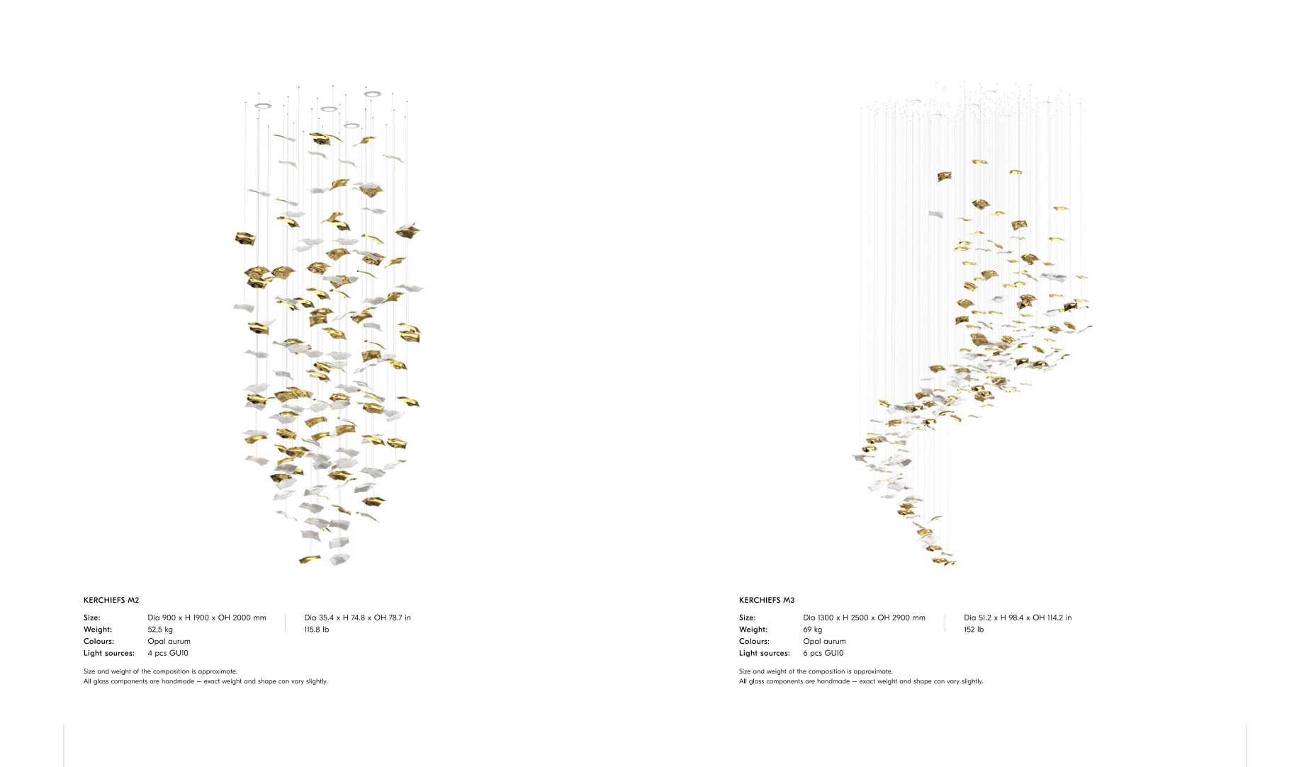 Kerchiefs Folded Glass Suspension Collection – A Statement Piece for Grand Foyers & Living Rooms - image 3