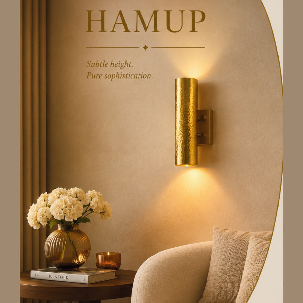 Hamup in a room setting