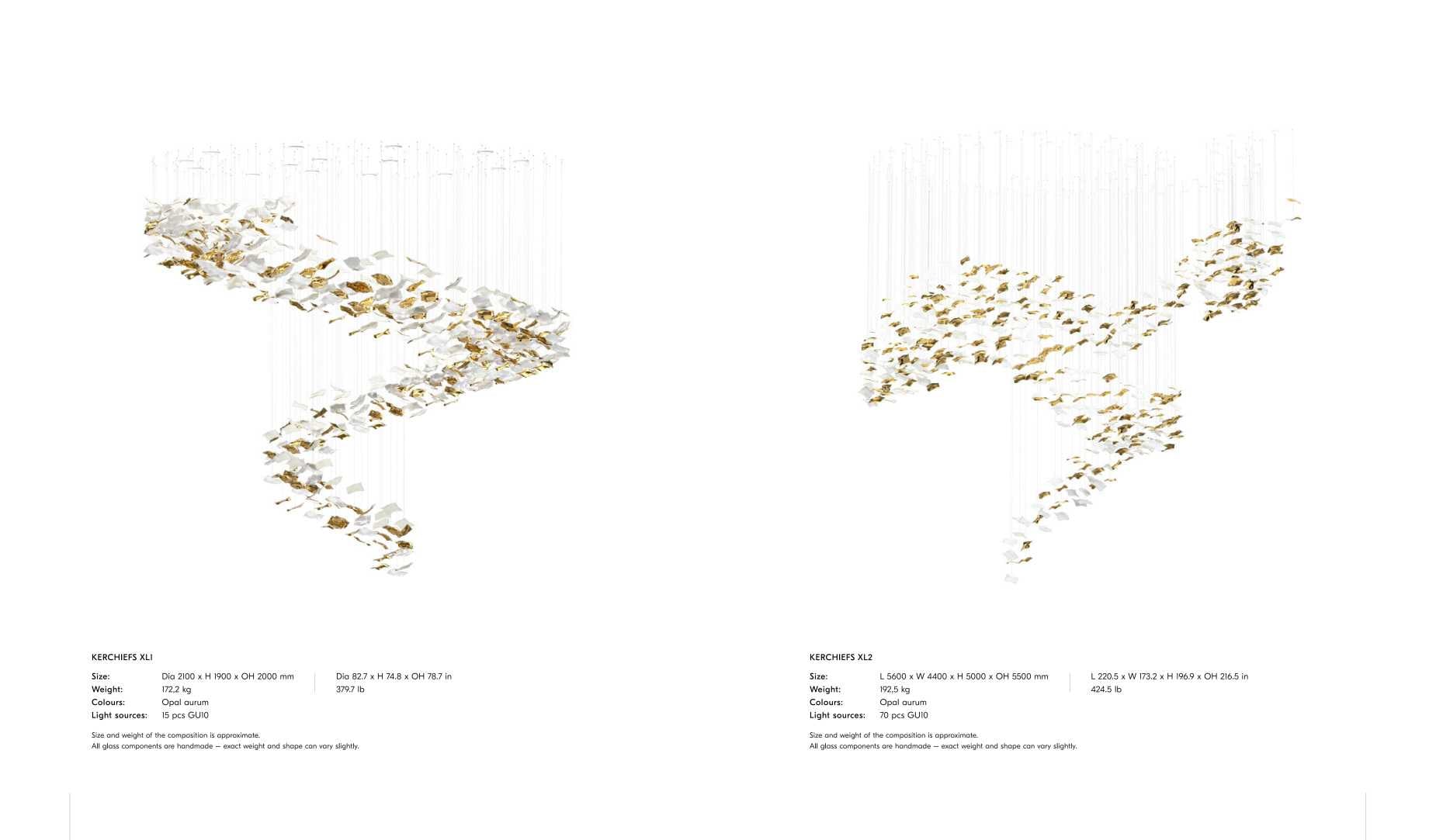 Kerchiefs Folded Glass Suspension Collection – A Statement Piece for Grand Foyers & Living Rooms - image 4