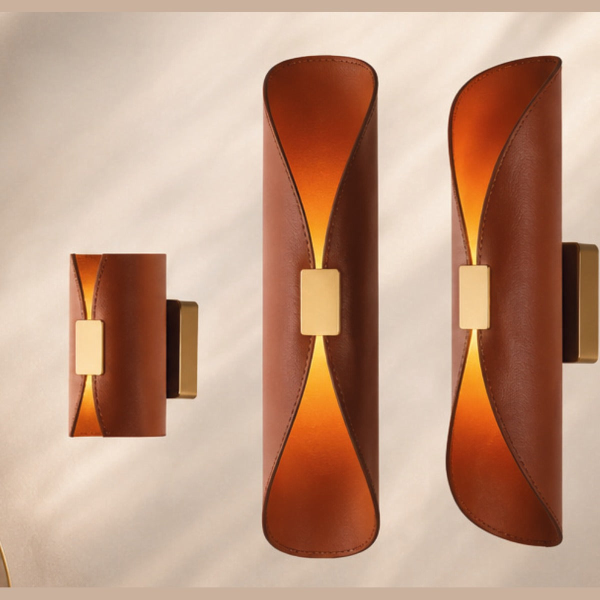 Leather Wall Light Family (page 051) product photo