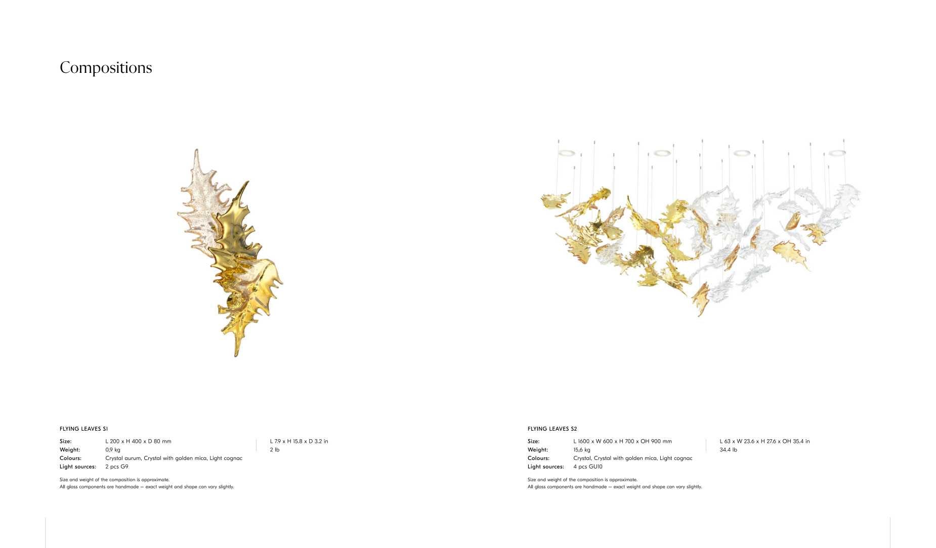 Flying Leaves Crystal Suspension Collection – A Statement Piece for Staircases & Double-Height Spaces - image 2