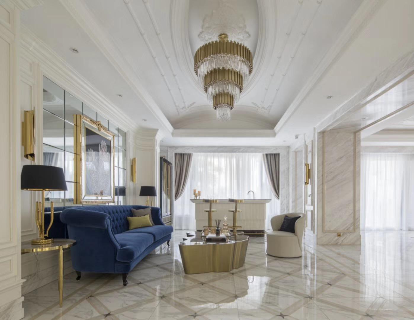 Tiered Crystal Fringe Chandelier – A Timeless Statement for Grand Living Rooms