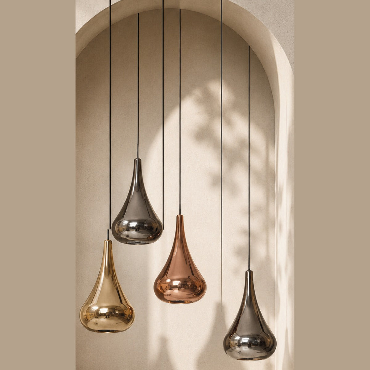 Pear Pendants in a room setting
