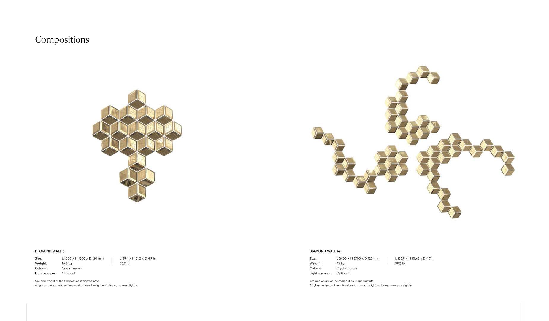 DIAMOND WALL composition detail