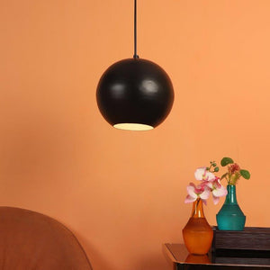 Eliante Bonito Black Iron Hanging Light - E27 holder - without Bulb - P5-1H-BK