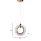 Eliante Petillante Gold Iron Hanging Light PA-482-1LP