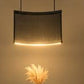 Curved Perforated Metal Screen Chandelier – A Sculptural Statement for Dining & Lounge Spaces