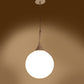 Parada White Iron Hanging Light | 1104-1LP -10inch | Included Bulb | Eliante by Jainsons Lights