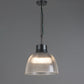 Clear Plastic Hanging Light - PC012-SMALL-HL - Included Bulb
