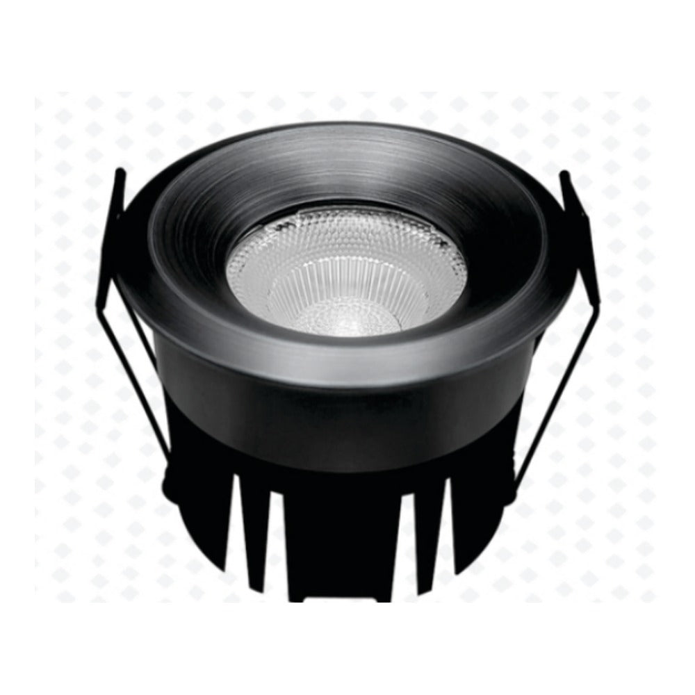 LCP-029 — BK (Black) body, Deep Metallic COB LED downlight