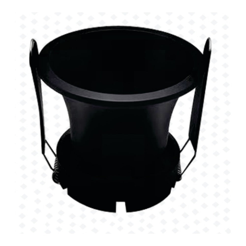 LCP-027 — Black body deep COB LED downlight, black anti-glare reflector cup