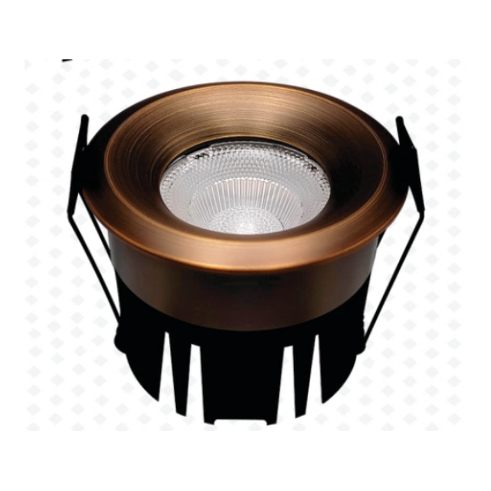 LCP-029 — BRUSH COPPER body, Deep Metallic COB LED downlight