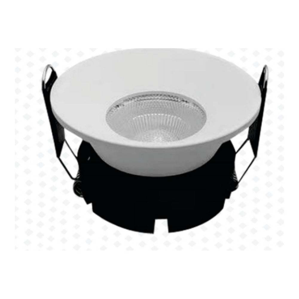 LCP-026 — White body deep COB LED downlight, white anti-glare reflector cup