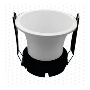 LCP-027 — White body deep COB LED downlight, white anti-glare reflector cup