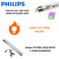 Philips 11w UVC Disinfection Tube Fitting 10 inches with Cord