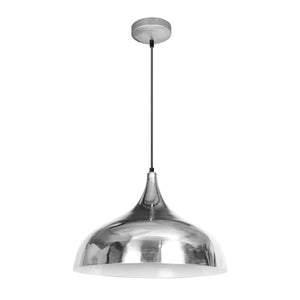 Philips 58130 Panache Pendant Stainless Steel And white