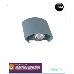 Philips 58159 Gamma 2W Single Head LED WallLight