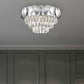 Philips 581968  Shield Chandelier Chrome & Clear Crystal