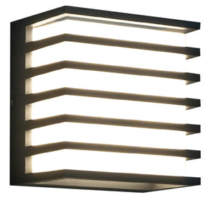 Philips 582051 Alfresco Square Grill Led Outdoor Wall Lights 10w IP65