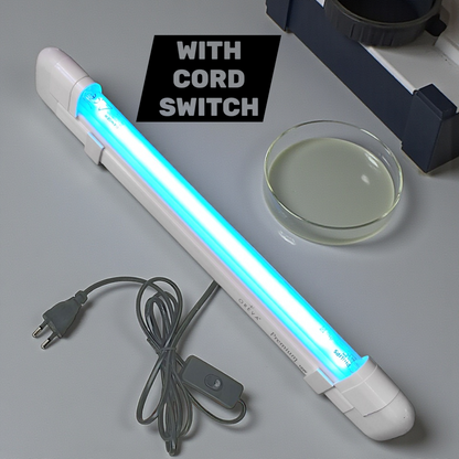 Philips 8w UVC Disinfection Tube 1 Feet with Cord Switch - 1 Feet 8w  with cord switch