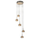 PHILIPS Aether 5H 582068 Double Height Chandeliers