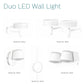 Philips 58152 10W Duo Led Wall Light