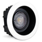 Philips IP44 Low Glare COB 12w Black Reflector Deep Recessed Reflector Ring IP44 Cob Downlight