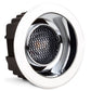 Philips IP44 Low Glare COB 12w Chrome Reflector Deep Recessed Reflector Ring IP44 Cob Downlight