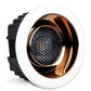 Philips IP44 Low Glare COB 12w Rose Gold Reflector Deep Recessed Reflector Ring IP44 Cob Downlight